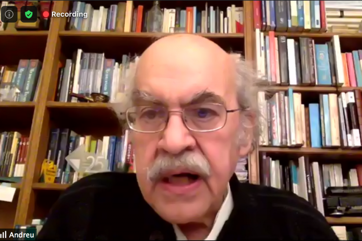 El catedràtic d'Economia de la Universitat Pompeu Fabra, Andreu Mas Colell.